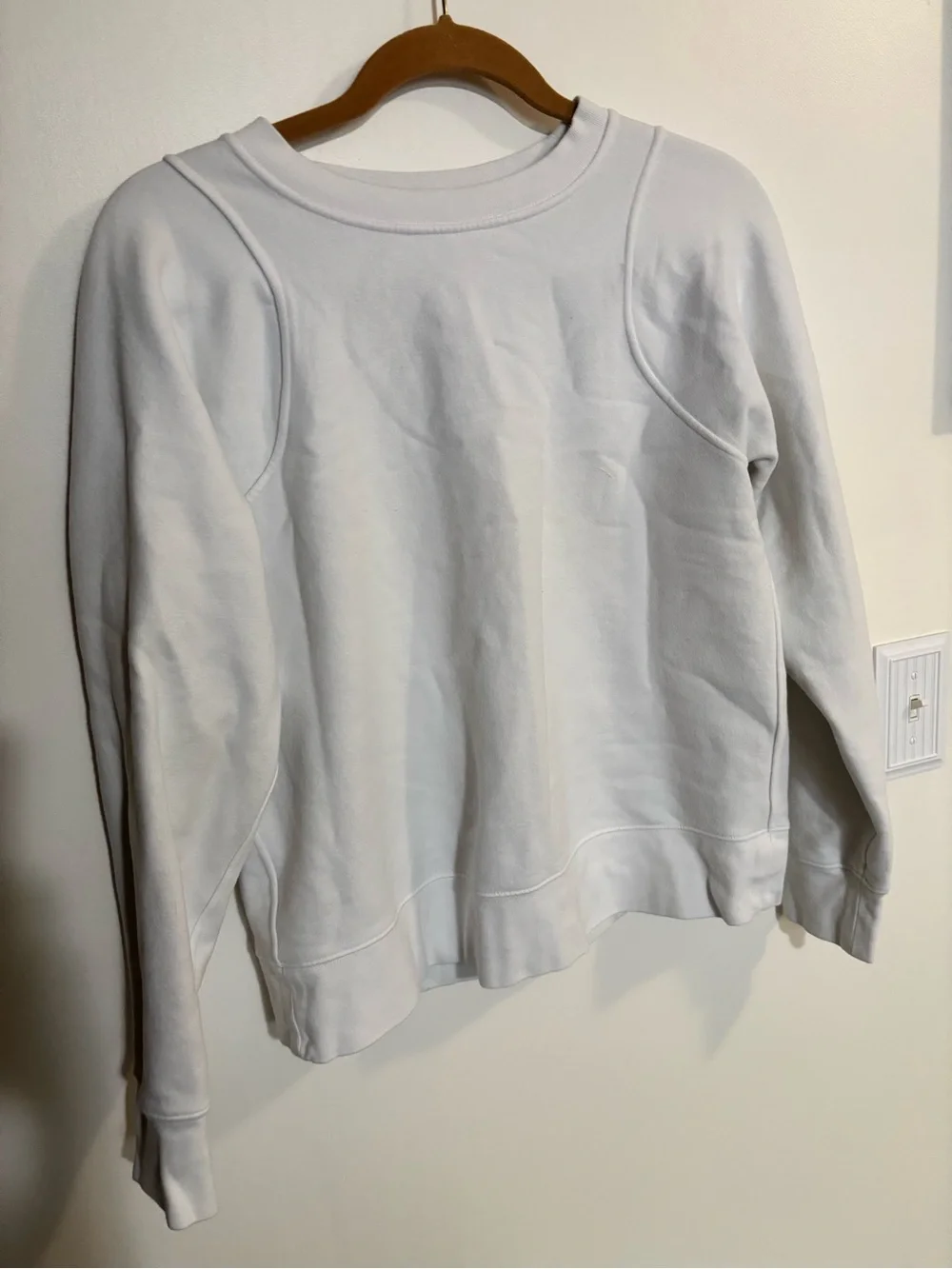 lululemon White Crewneck Sweatshirt - Picture 2 of 4